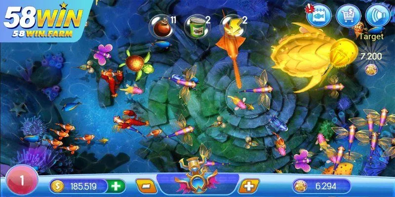 Bắn cá xèng đổi thưởng nhanh, chơi mượt tại 58Win 4 Ưu điểm khi chơi bắn cá xèng tại 58Win